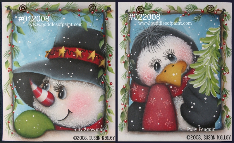 Silly Snowman & Polly Penguin ePatterns #01022008