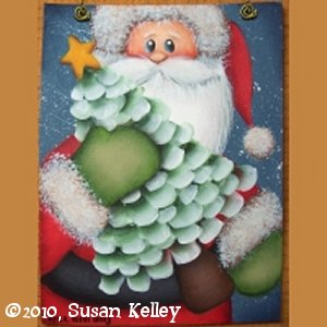 Santa & Tree ePattern #092010