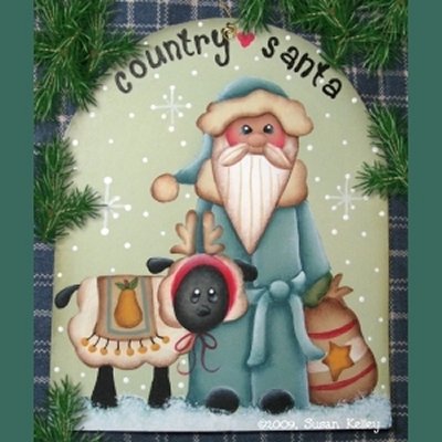 Country Santa ePattern #182009