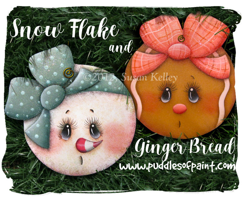 Snow Flake & Ginger Bread ePacket #19-20-12