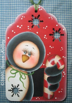 Peppermint Penguin ePattern #222005