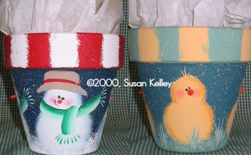 Festive Flower Pots ePacket