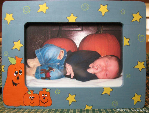 Funny Pumpkin Frame ePacket