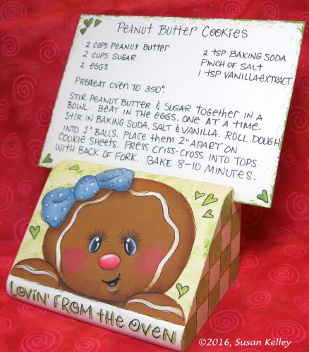Gingerbread Recipe Holder ePacket