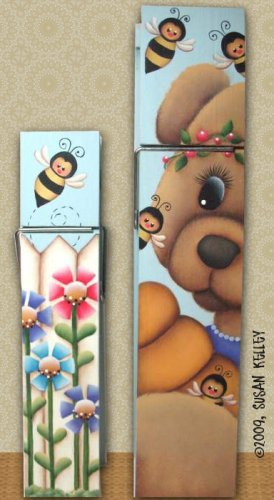 Honey Bear 2 & Spring Bee Clothes Pins ePacket