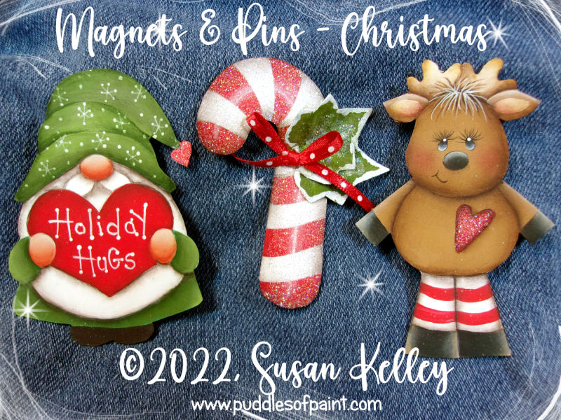 Magnets & Pins-Christmas ePacket - Click Image to Close