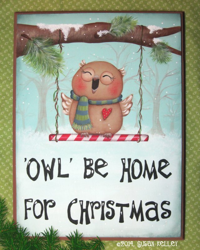 Owl be Home for Christmas Video Class