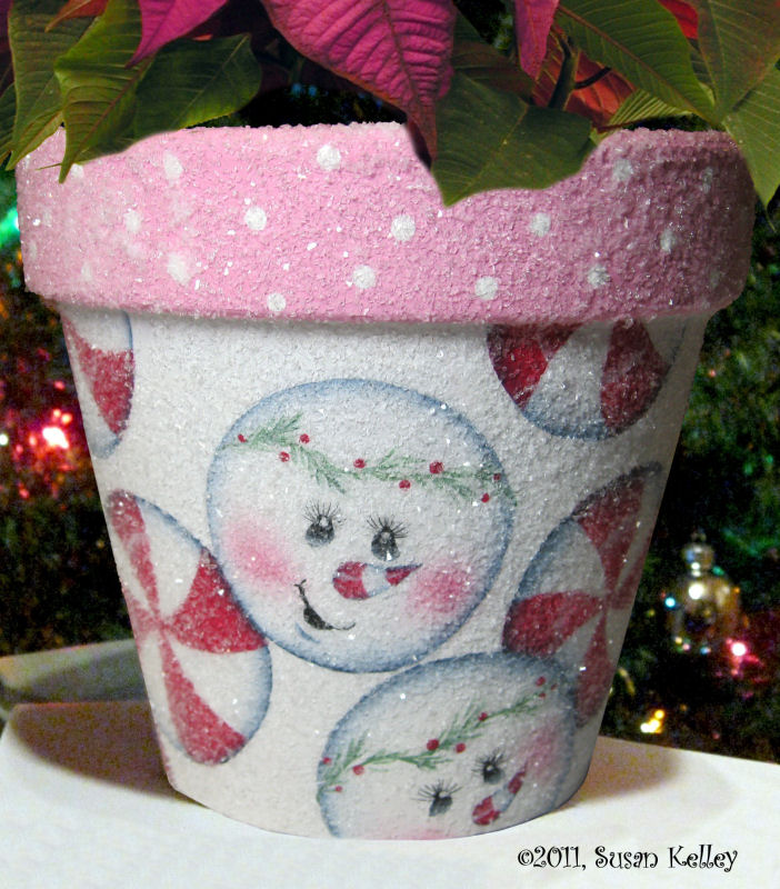 Pretty Peppermint Pot Video Class