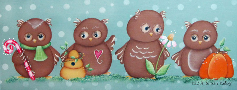 Seasonal Owls ePacket