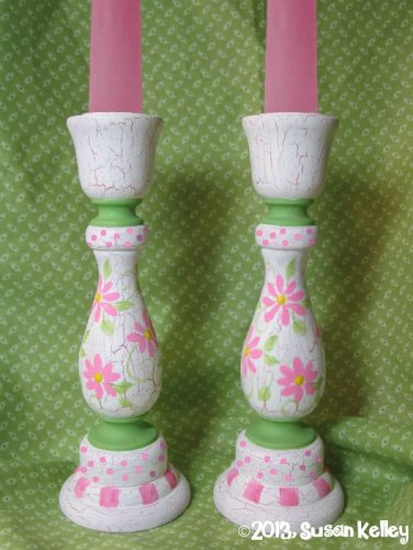 Shabby Candle Holders ePacket