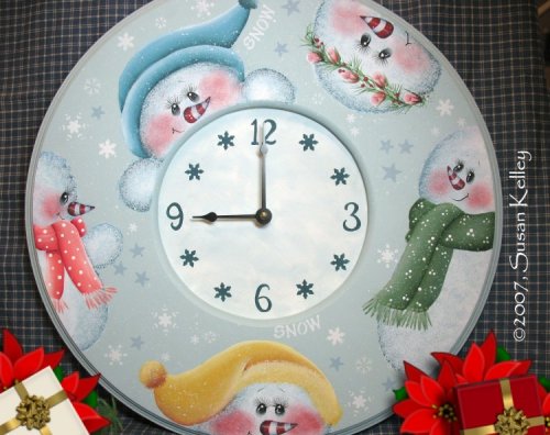 Snowman Clock ePacket