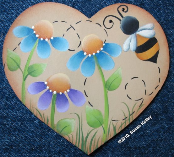 Summer Heart Pin ePacket