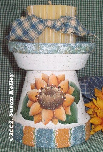 Sunflower Candle Holder ePacket