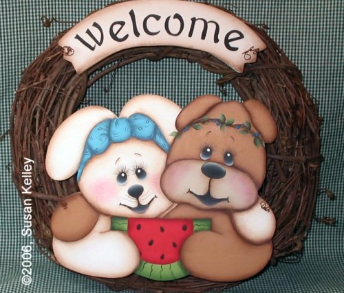 Watermelon Welcome Wreath ePacket